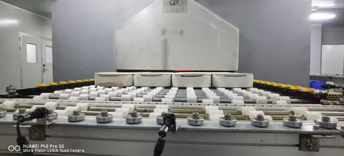 ultimo caso aziendale circa La prima linea di produzione continua della fornace del rullo della polvere dell'obiettivo di ITO in Cina