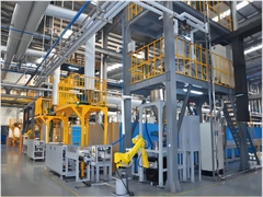 Forno rotatorio del focolare del rullo per il riciclaggio dei materiali della batteria al litio