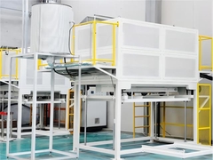 Sinterizzazione di parti strutturali in allumina e zirconio ad alta temperatura Forno di sollevamento