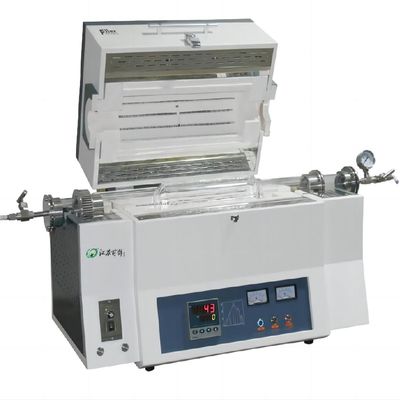 qualité  Heat Treatment Rotating Tube Furnace PID Control For Laboratory Calcination And Drying usine