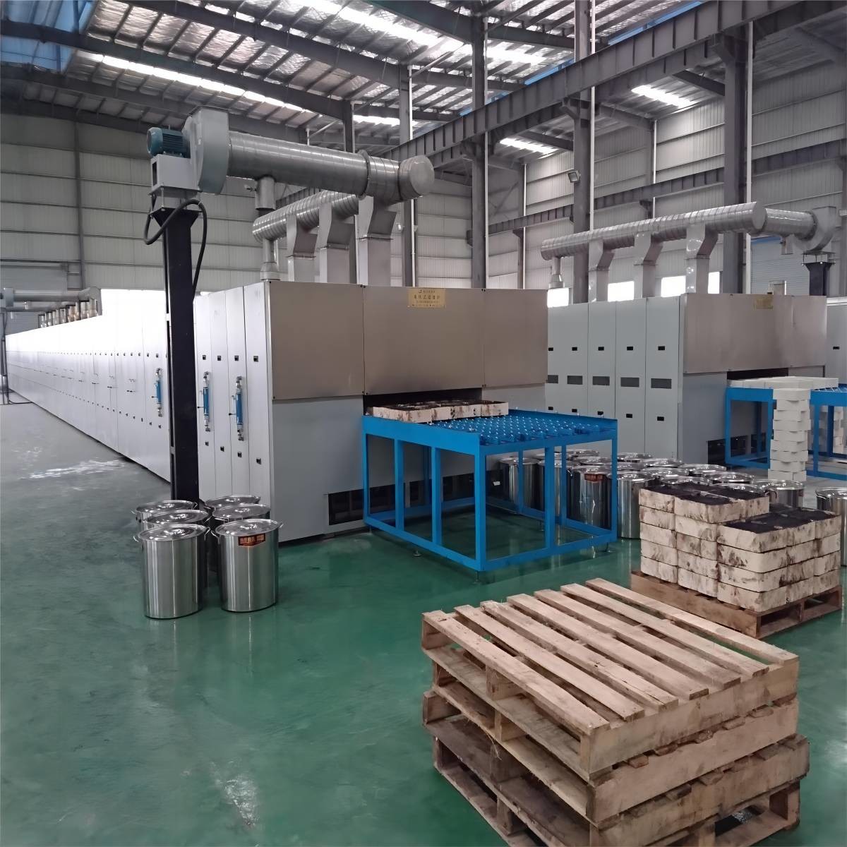 Electric Roller Hearth Kiln Furnace For Lithium Battery Anode And