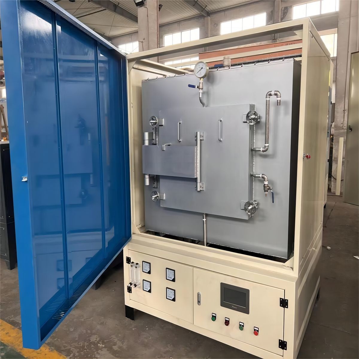 Muffle Box Type Furnace 1700C Heat Treatment Lab Furnace High Temperature With Silicon