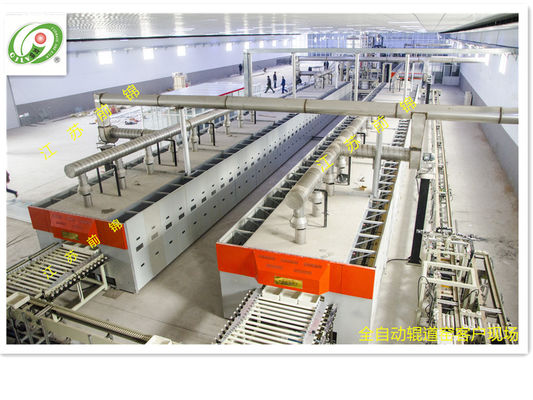 Matériau d'anode de graphite RHK Foyer à rouleaux fourneau de carbonification Polit ligne de production automatique