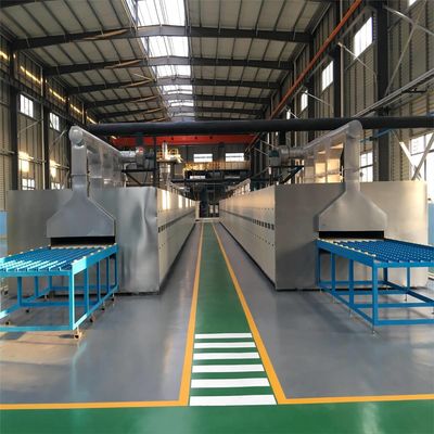 Il focolare del rullo di trattamento termico stufa le batterie semi condutrici di infornamento continuo ad alta temperatura