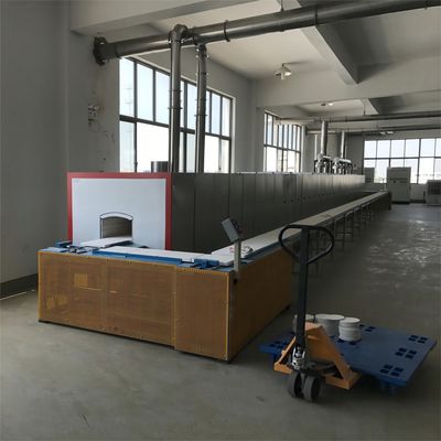 De ononderbroken Sinterende Automatische Oven van de Gasopdringer Aangepast voor Elektronische Componenten