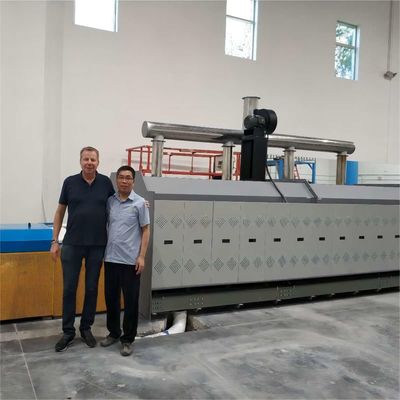 Aqueça o tratamento do tipo de empurrador contínuo industrial fornalha para cerâmico
