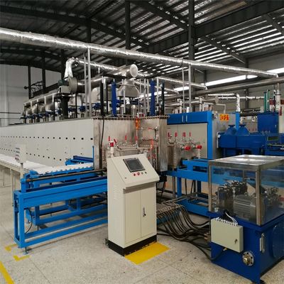 L'atmosphère à hautes températures de phosphate de fer de lithium de four à poussoir industriel