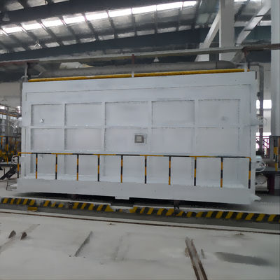 Tempera indurendo temperatura elevata del forno della navetta del gas