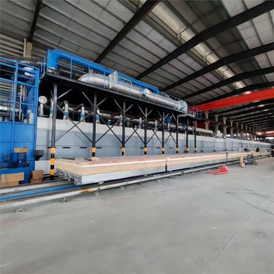 Granular Materials Sintering Tunnel Kiln Nature Gas Automatic Temperature Controlling