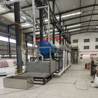 Granular Materials Sintering Tunnel Kiln Nature Gas Automatic Temperature Controlling