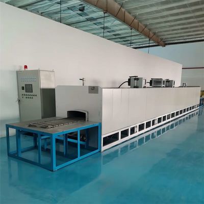 Tipo continuo industriale non standard fornace della cinghia del gas per ceramica