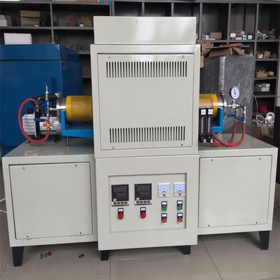 1200C PID Control Heat Treatment Continuous Carbonization Furnace With Three Temperature Zones