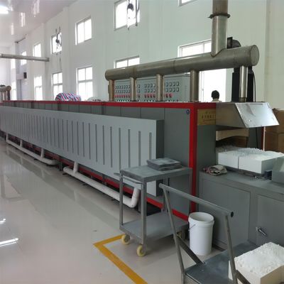 Four à hautes températures non standard industriel à dalle de poussoir d'agglomération de poudre d'alumine