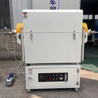 PID Temperature Control Heat Treatment Rotary Furnace For Battery Anode And Cathode Electrode Materials