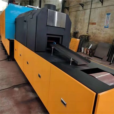 Tratamiento brillante de la superficie de la malla de acero inoxidable horno de cinta transportadora continua