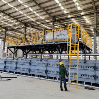 High Temperature Silicon Carbon Anode Carbonization RHK Roller Hearth Furnace