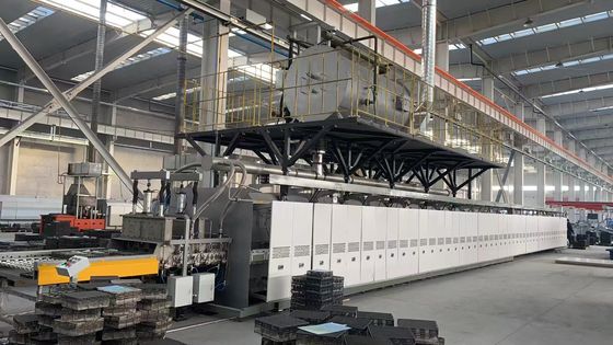 Titanate de lithium, phosphate de fer de lithium LTO LFP Fourneau cathodique Fourneau à rouleaux